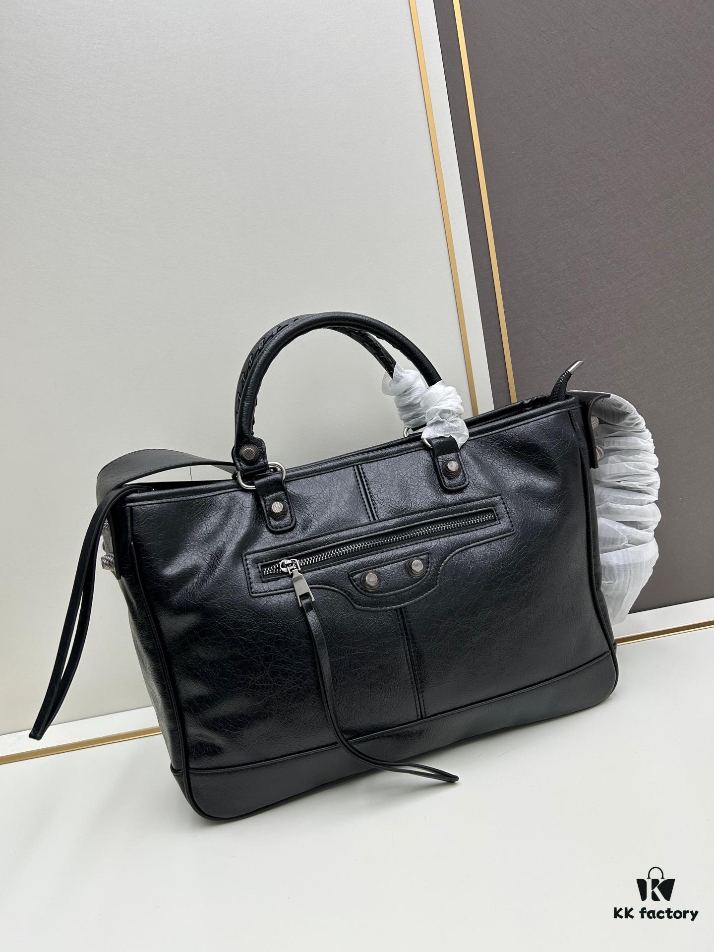 6930db786e68136f4d9b1b3d Street Fighter! Balenciaga Motorcycle Bag with Studs