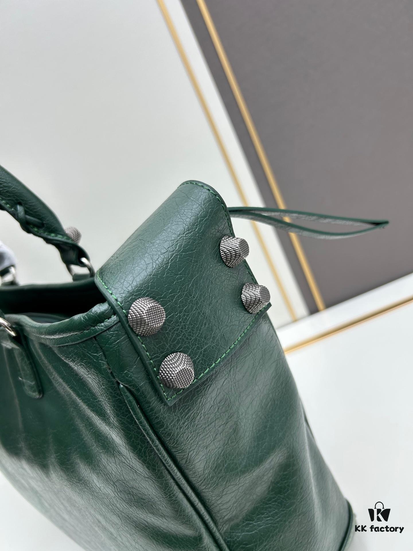 Street King! Balenciaga-style Motorcycle Bag with Studs