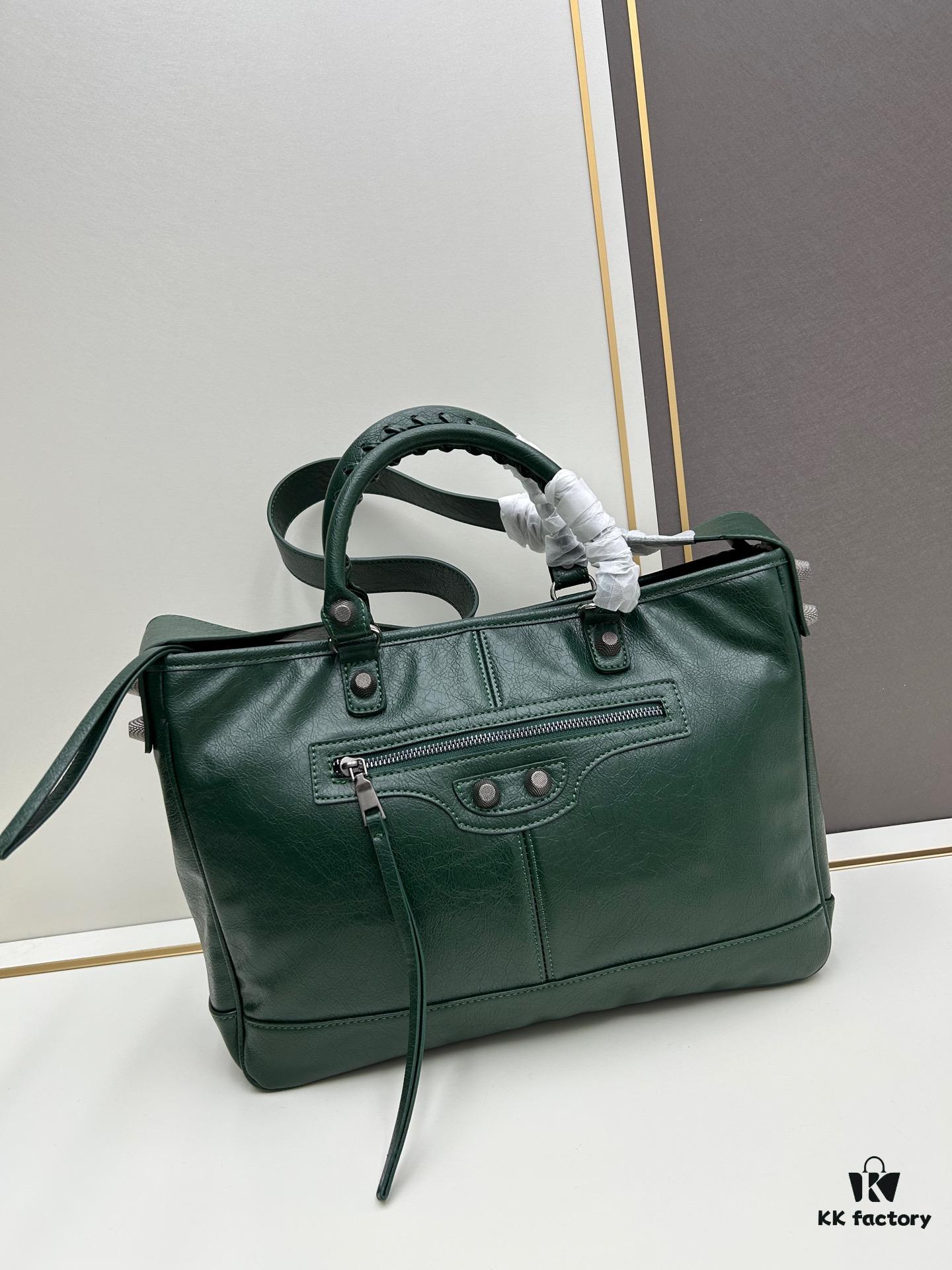 Street King! Balenciaga-style Motorcycle Bag with Studs