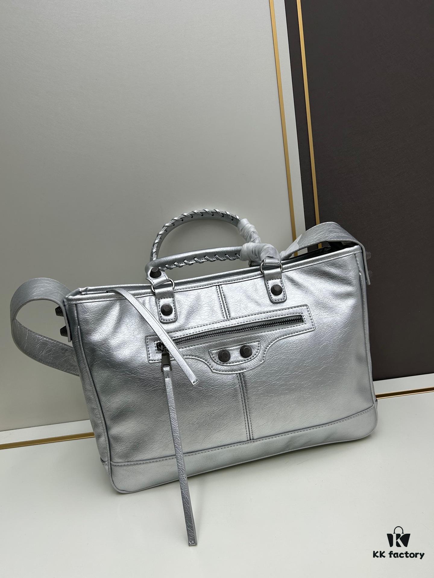 6930db896e68136f4d9b1b51 Street King! Balenciaga Motorcycle Bag with Studs
