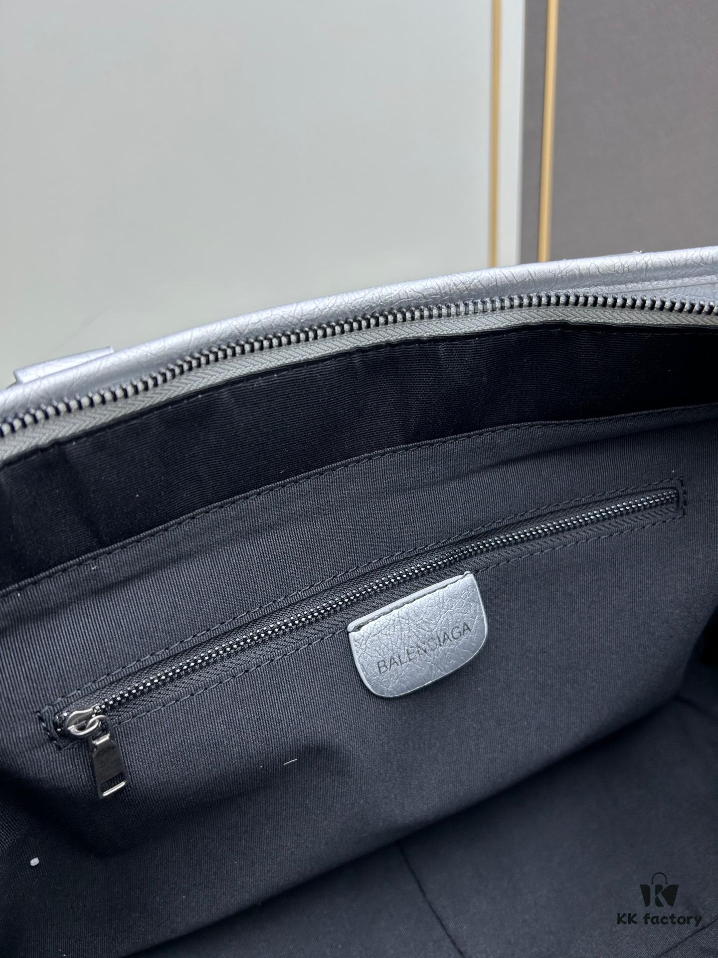 6930db8e6e68136f4d9b1b55 Street King! Balenciaga Motorcycle Bag with Studs