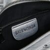 6930db906e68136f4d9b1b56 Balenciaga Mini Citi Motorcycle Bag - Small Size Black Silver Tote