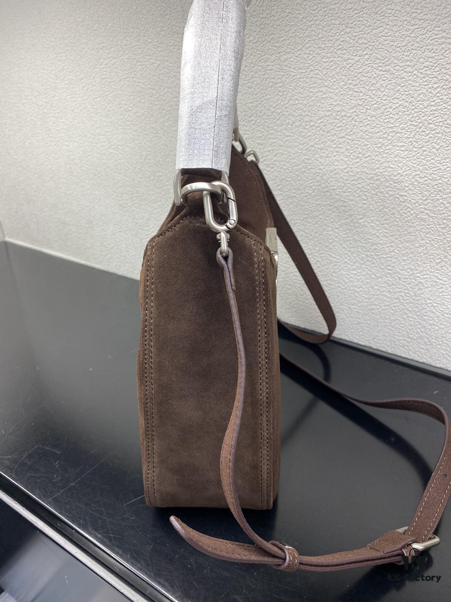 6930db926e68136f4d9b1b5c Balenciaga Suede Hobo Bag, Small 5058, Fall/Winter Style, Highly Popular In-Store Must-Have