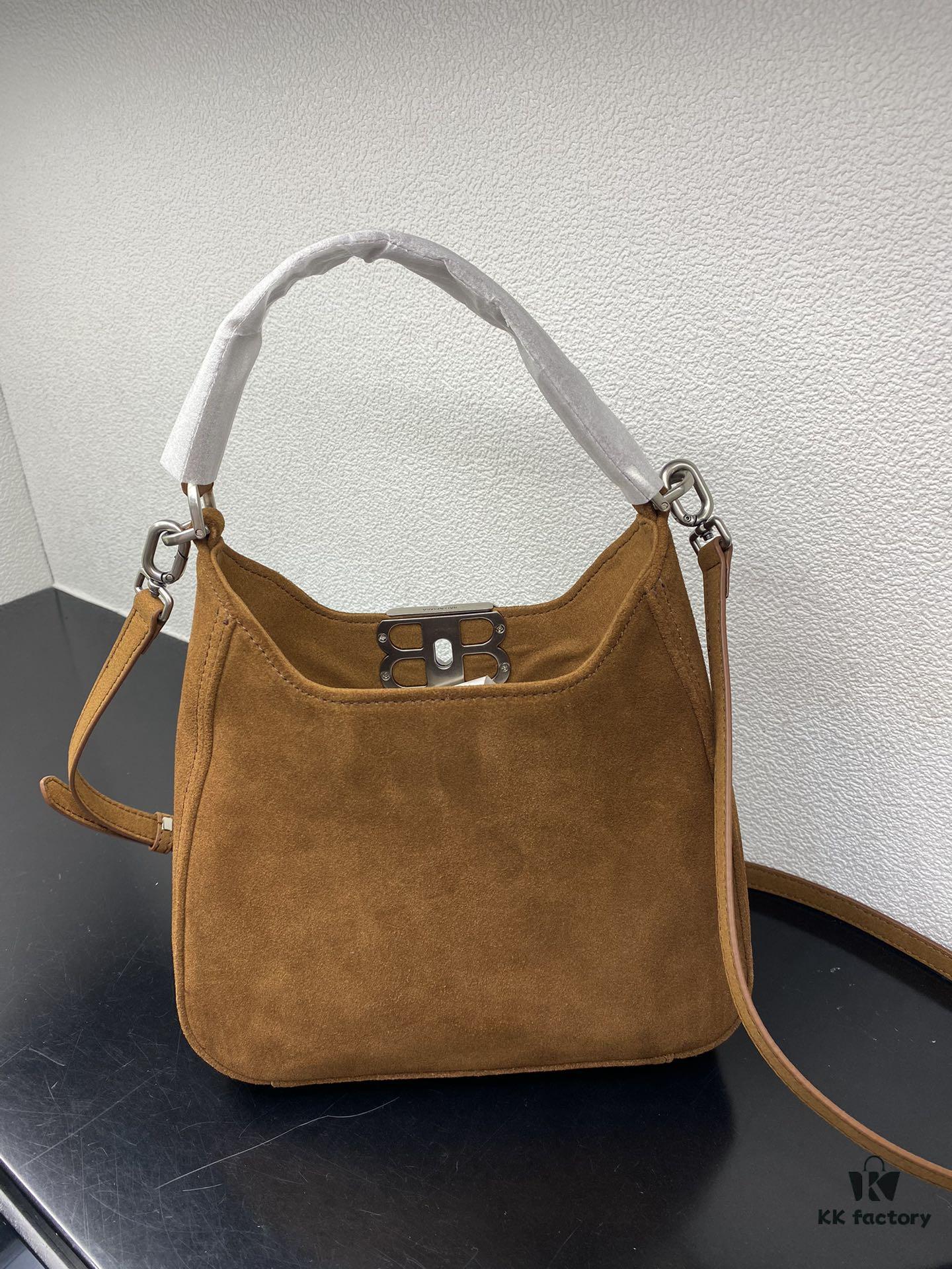 6930db976e68136f4d9b1b5f Balenciaga Saffiano Hobo Bag, Small 5058 – Luxurious and Versatile for Fall/Winter