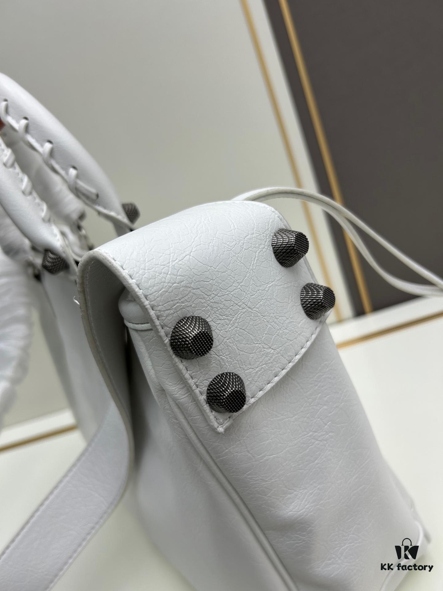 6930dba96e68136f4d9b1b76 Street King! Balenciaga-style Motorcycle Bag with Studs