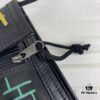 New BALEZIA Leather Rope Crossbody Bag Graffiti Phone Bag