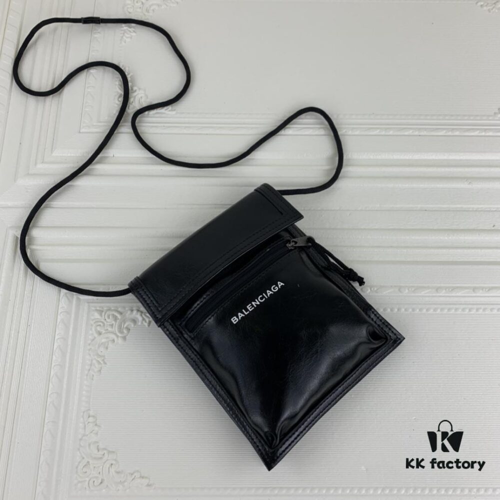 6930dc376e68136f4d9b1c58 New BALEZIA Leather Rope Crossbody Bag Graffiti Phone Bag