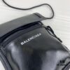 6930dc386e68136f4d9b1c5a New BALEZIA Leather Rope Crossbody Bag Graffiti Phone Bag