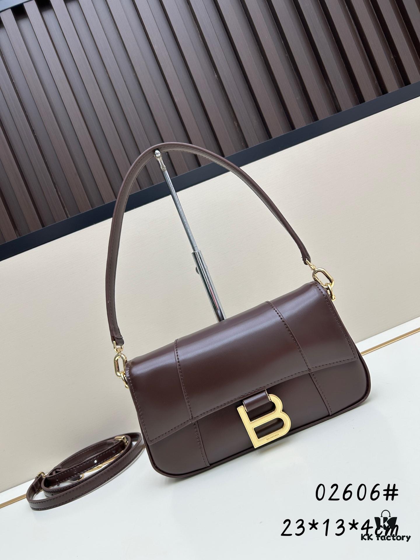 6930dc676e68136f4d9b1c91 Balenciaga Paris H02606, Size 23x13x4cm, Full-Grain Leather, 2025 New Arrival Unique Design Bag