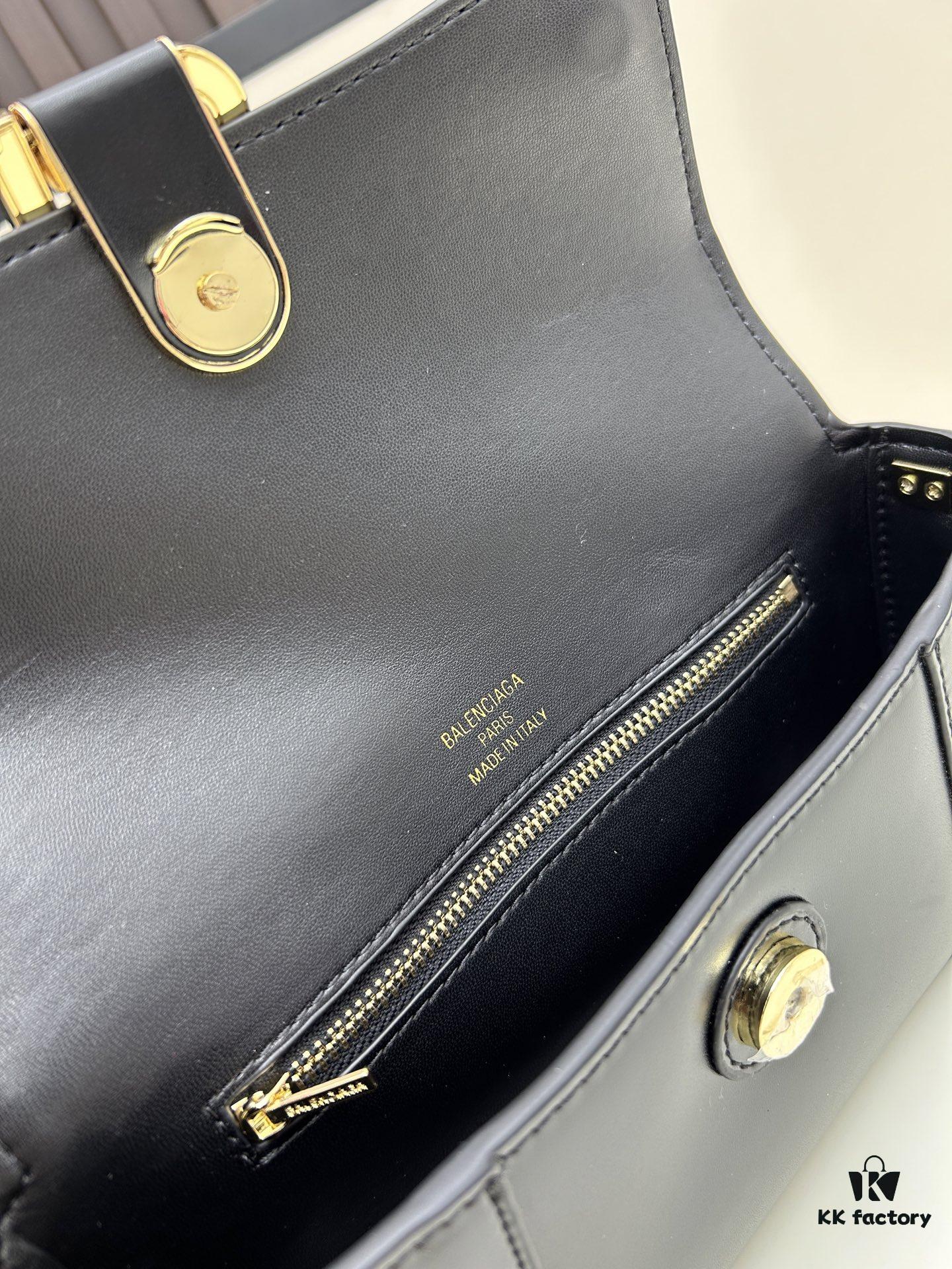 6930dc726e68136f4d9b1c9c Gift Box Included 🎁, Balenciaga H02606, Genuine Leather Handbag, 23x13x4cm, 2025 New Arrival, Minimalist Style, Must-Have for Early Risers