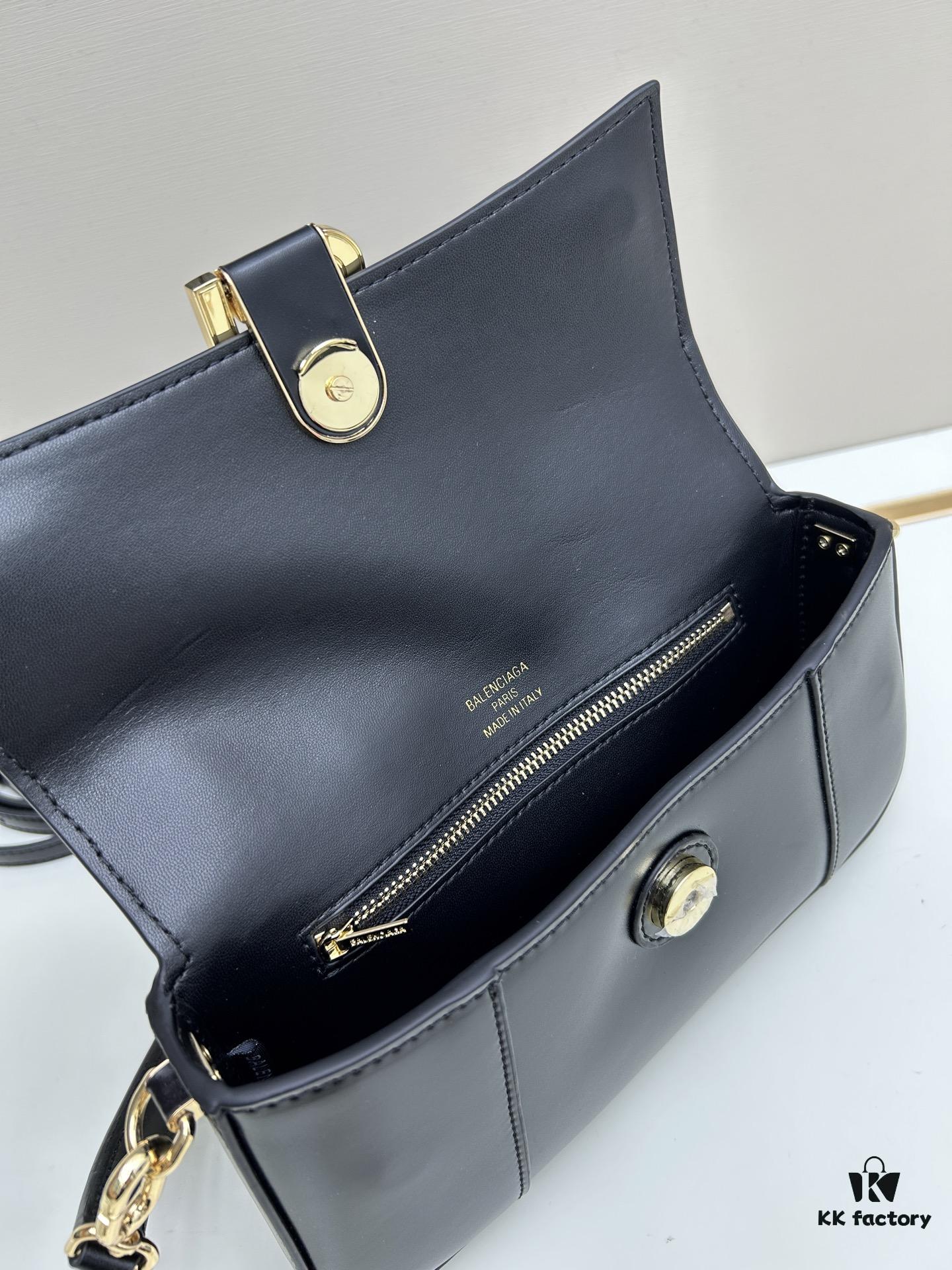 6930dc746e68136f4d9b1c9f Gift Box Included 🎁, Balenciaga H02606, Genuine Leather Handbag, 23x13x4cm, 2025 New Arrival, Minimalist Style, Must-Have for Early Risers