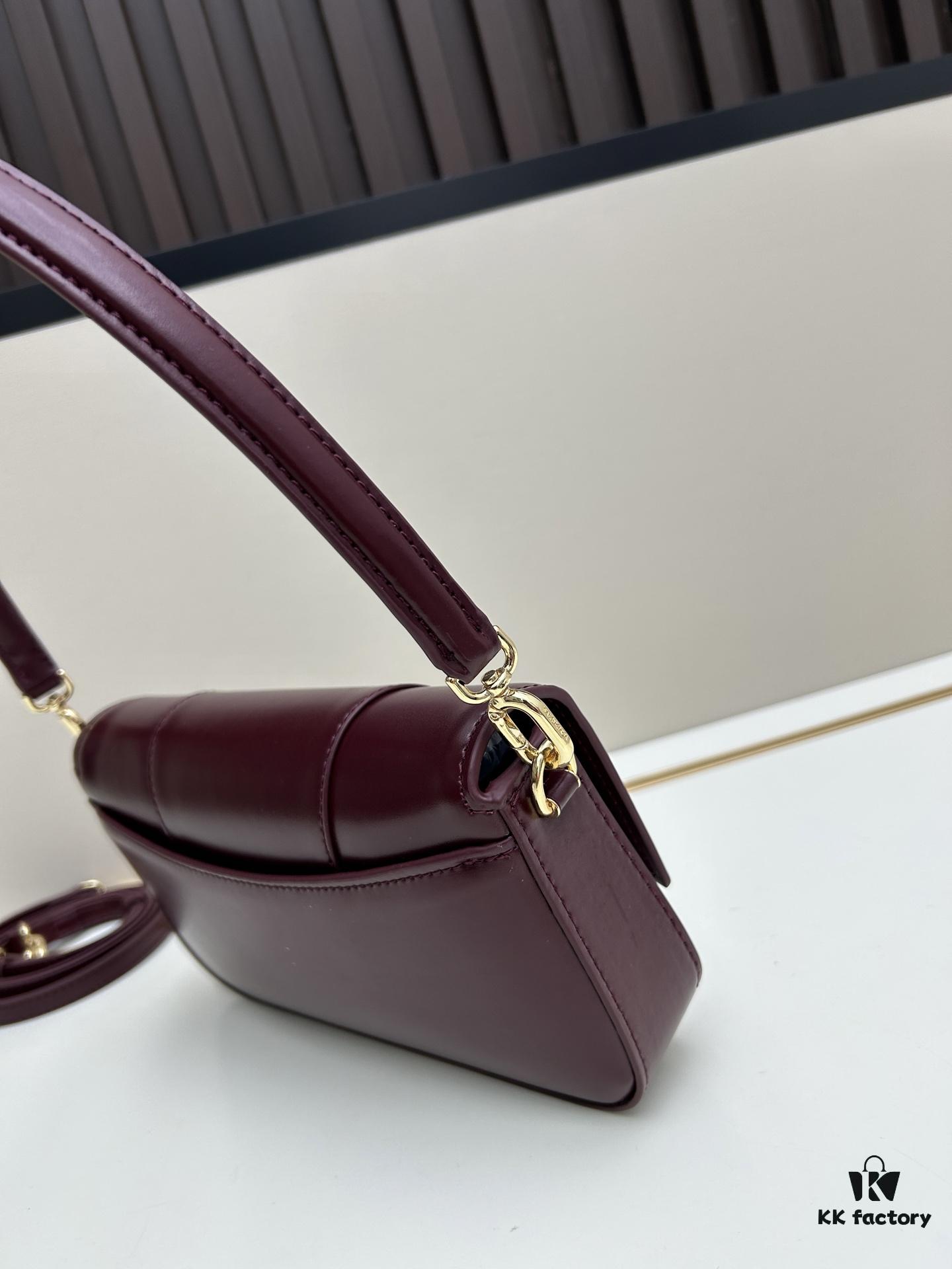6930dc796e68136f4d9b1ca6 Balenciaga Paris H02606, Size 23x13x4cm, Full-Grain Leather, 2025 New Arrival Niche Bag