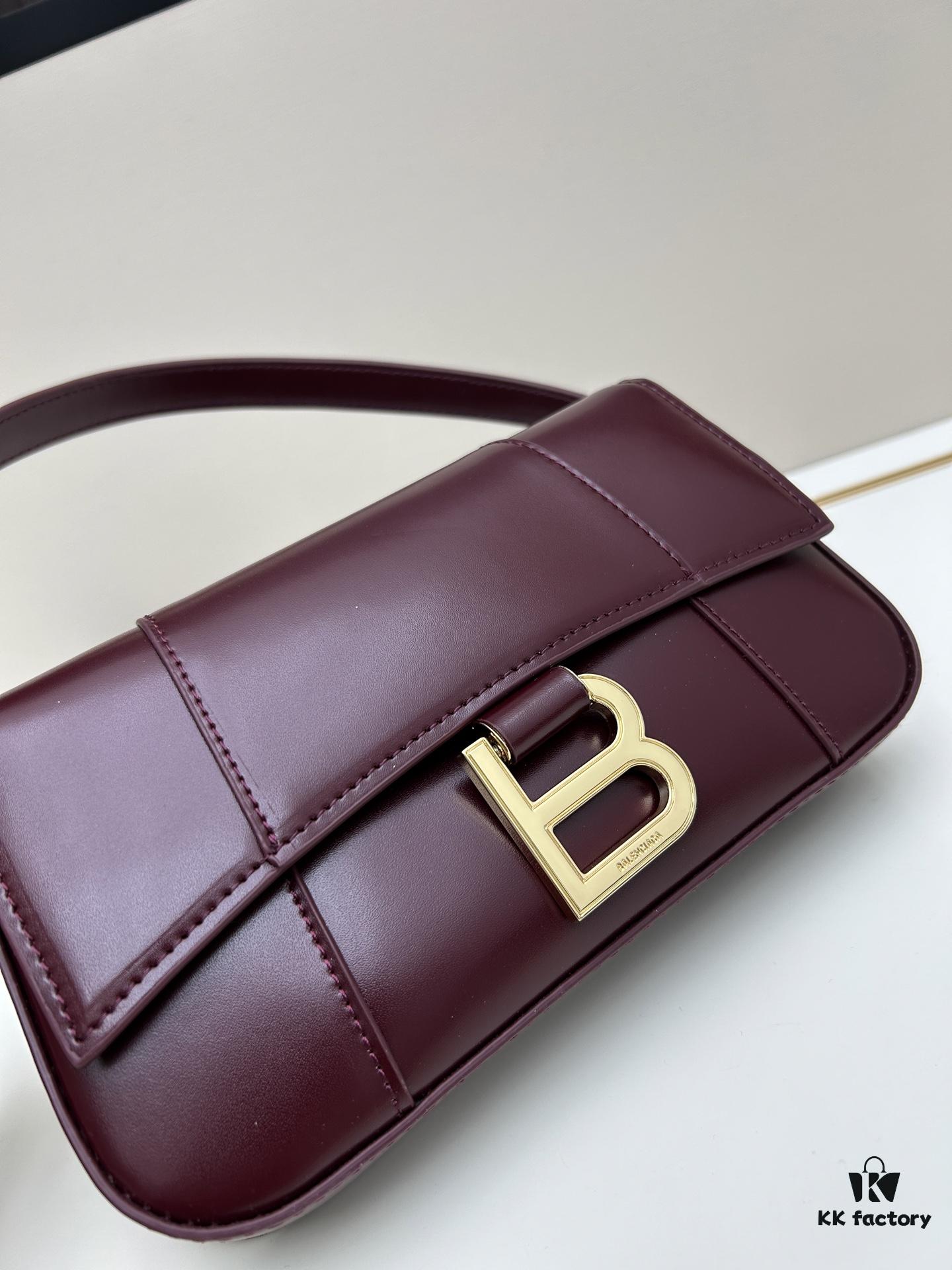6930dc7b6e68136f4d9b1ca7 Balenciaga Paris H02606, Size 23x13x4cm, Full-Grain Leather, 2025 New Arrival Niche Bag