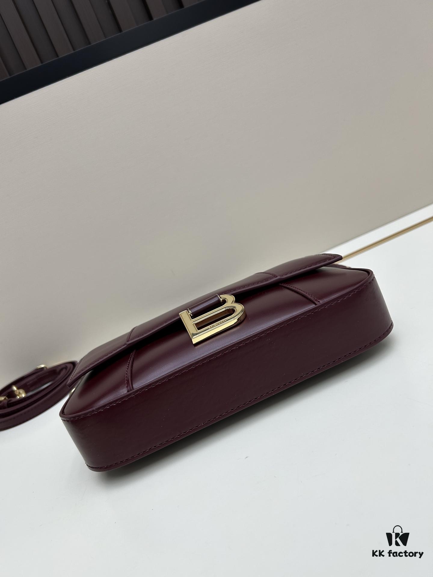 6930dc7c6e68136f4d9b1ca9 Balenciaga Paris H02606, Size 23x13x4cm, Full-Grain Leather, 2025 New Arrival Niche Bag