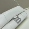 6930dca06e68136f4d9b1cc9 Balenciaga Model: H02606, Size 23x13x4cm, Full-Grain Leather, 2025 New Arrival Unique Design Bag for Early Risers