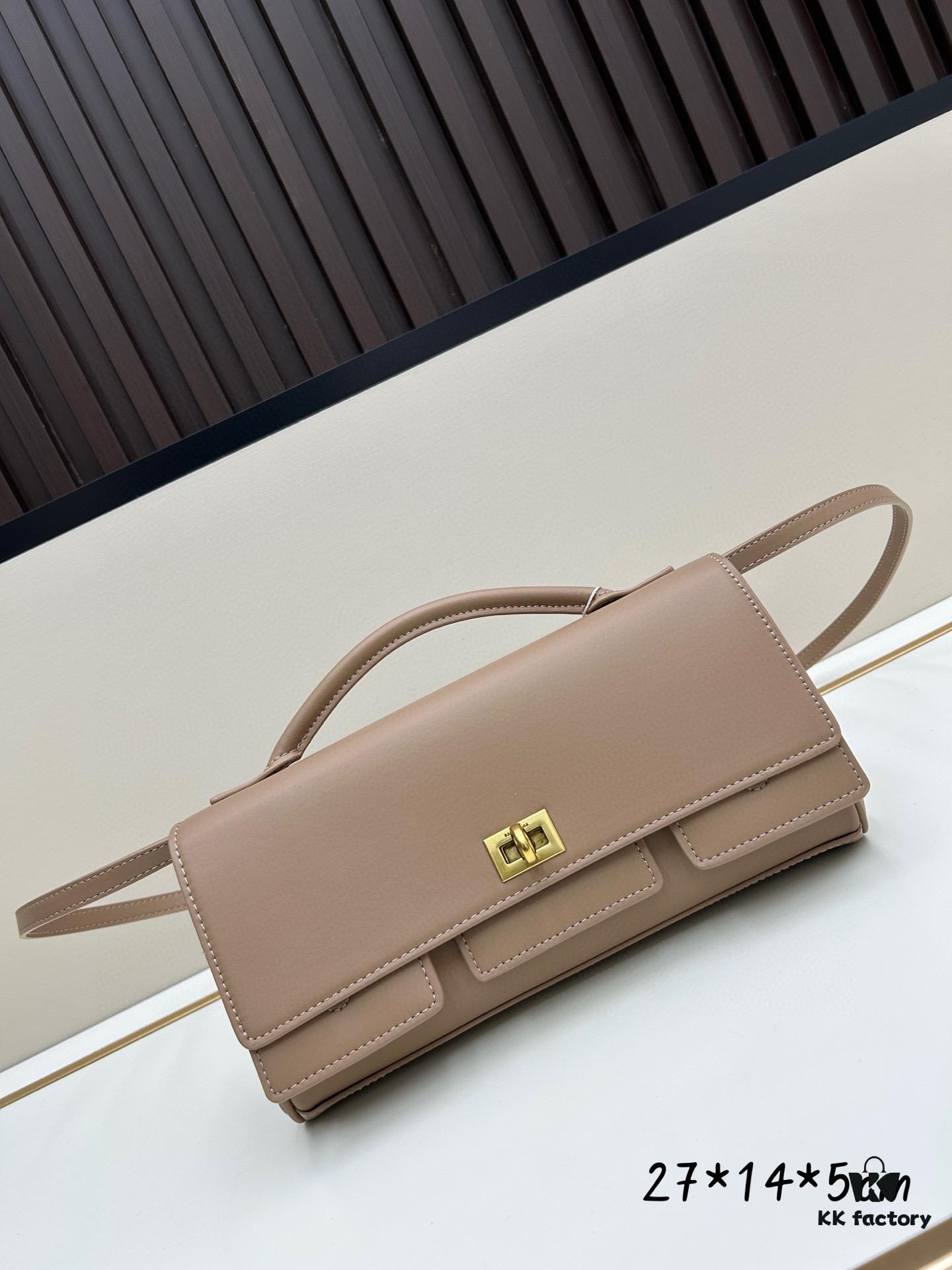 6930dd086e68136f4d9b1d50 Gift Box Included 🎁, Balenciaga Model 8896, Size 27x14x5cm, Full-Grain Leather, 2025 New Arrival Minimalist Tote Bag 🛍️ Essential for Early Risers