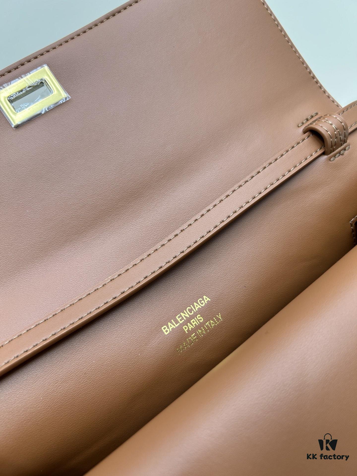 6930dd136e68136f4d9b1d5f Luxury Gift Box Included 🎁, Balenciaga Model 8896, Size 27x14x5cm, Full-Grain Leather, 2025 New Minimalist Tote Bag 🛍️ Essential for Early Risers