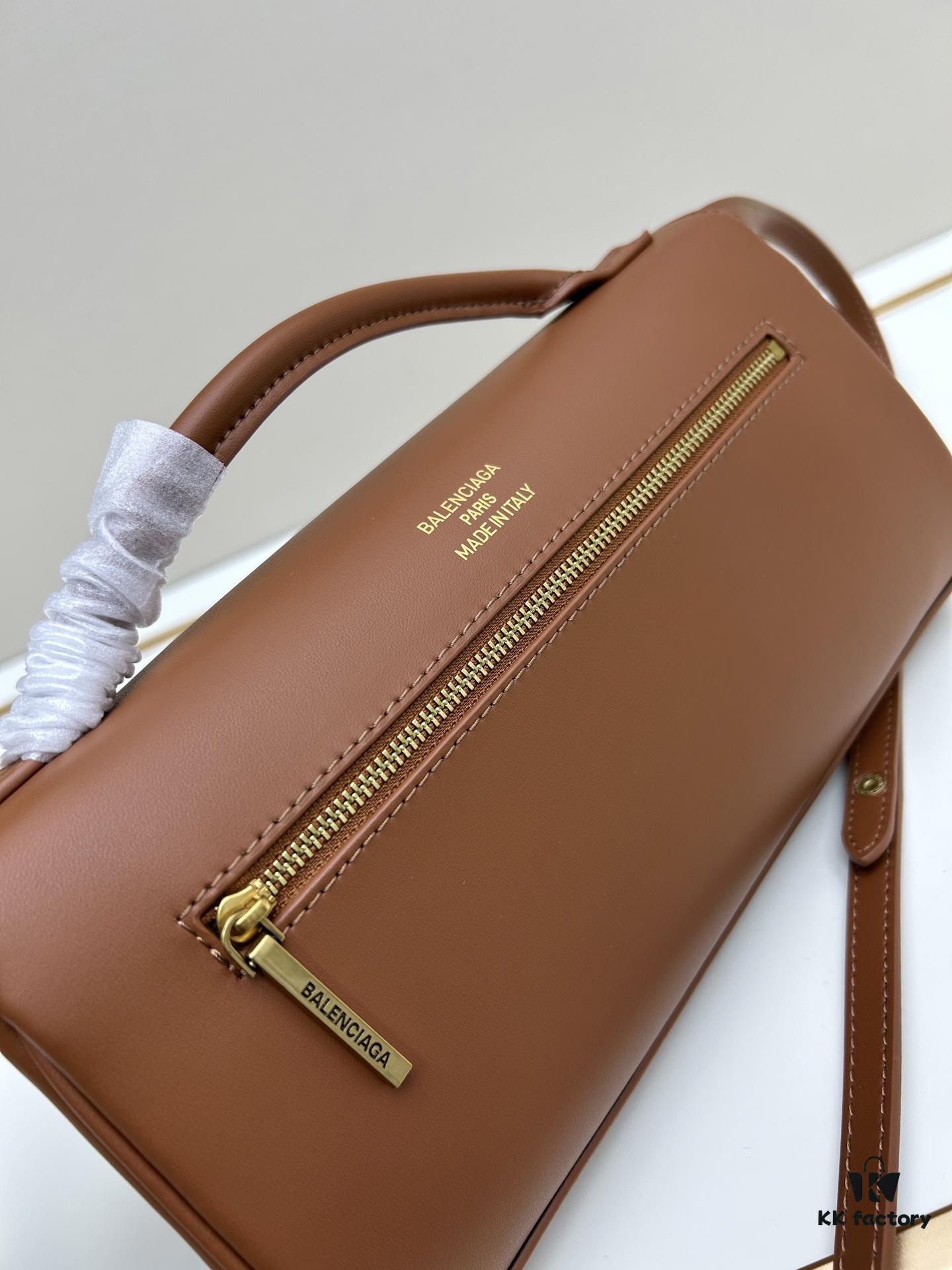 6930dd136e68136f4d9b1d60 Luxury Gift Box Included 🎁, Balenciaga Model 8896, Size 27x14x5cm, Full-Grain Leather, 2025 New Minimalist Tote Bag 🛍️ Essential for Early Risers