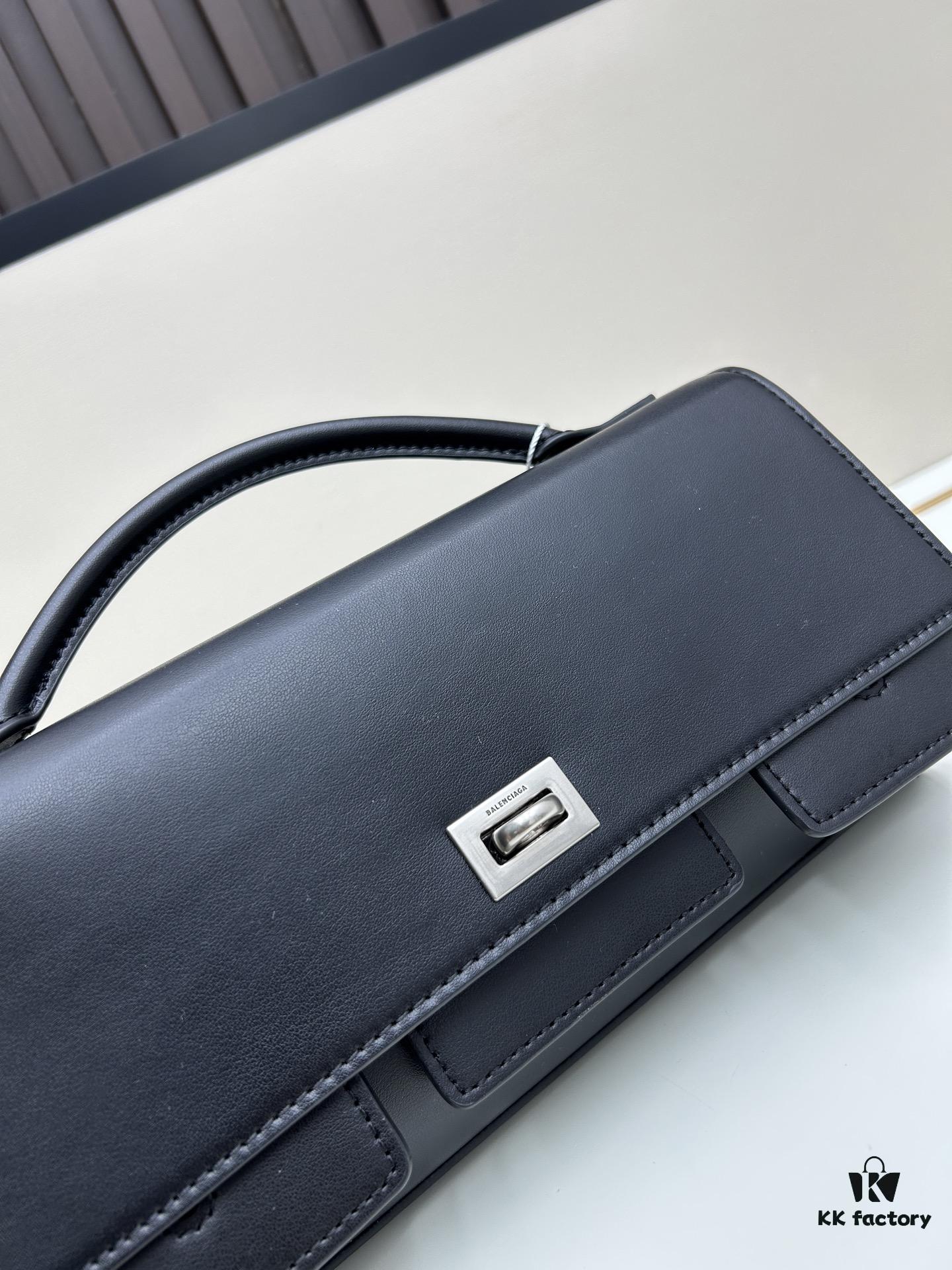 6930dd1e6e68136f4d9b1d6b Luxury Gift Box 🎁, Balenciaga Model 8896, Size 27x14x5cm, Full-Grain Leather, 2025 New Minimalist Tote Bag 🛍️ Essential for Early Risers