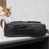 Large Crocodile-Embossed Balenciaga Monaco Bag