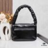 6930dd586e68136f4d9b1db9 Balenciaga Monaco Small Shoulder Bag in Plain Weave - New Plump Design