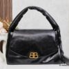 6930dd5c6e68136f4d9b1dc0 Large Plain Weave Balenciaga Monaco Tote Shoulder Bag