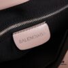 Balenciaga Monaco Small Shoulder Bag in Plain Weave