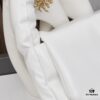 6930dd766e68136f4d9b1de3 Balenciaga Monaco Small Shoulder Bag in Plain Weave - New Arrival