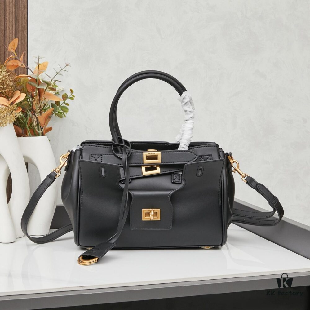 6930ddac6e68136f4d9b1e2a Balenciaga Belair Bag in Black, Inspired by Kim Kardashian's Style