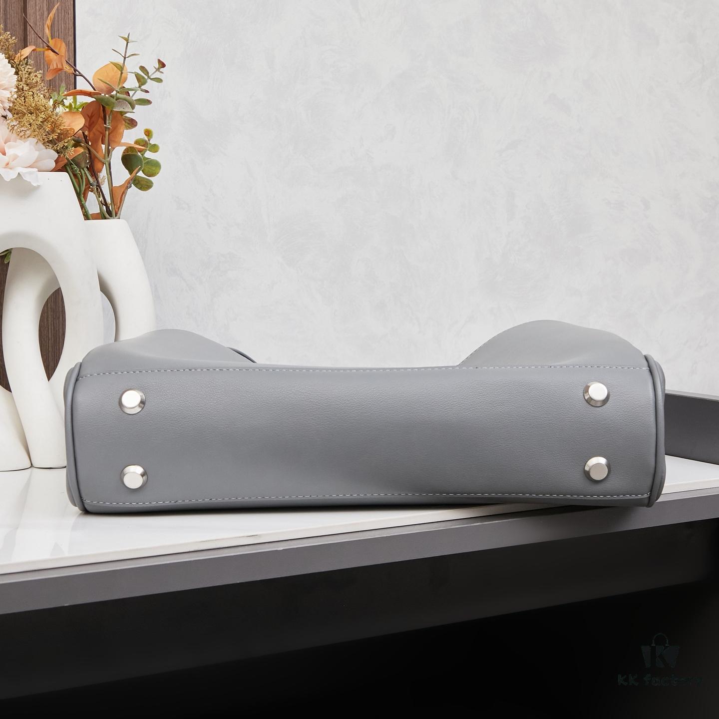 6930ddcd6e68136f4d9b1e5a Balenciaga Rodeo Series with Box - Soft and Minimalist Design, Spacious Handbag in Black and Gray