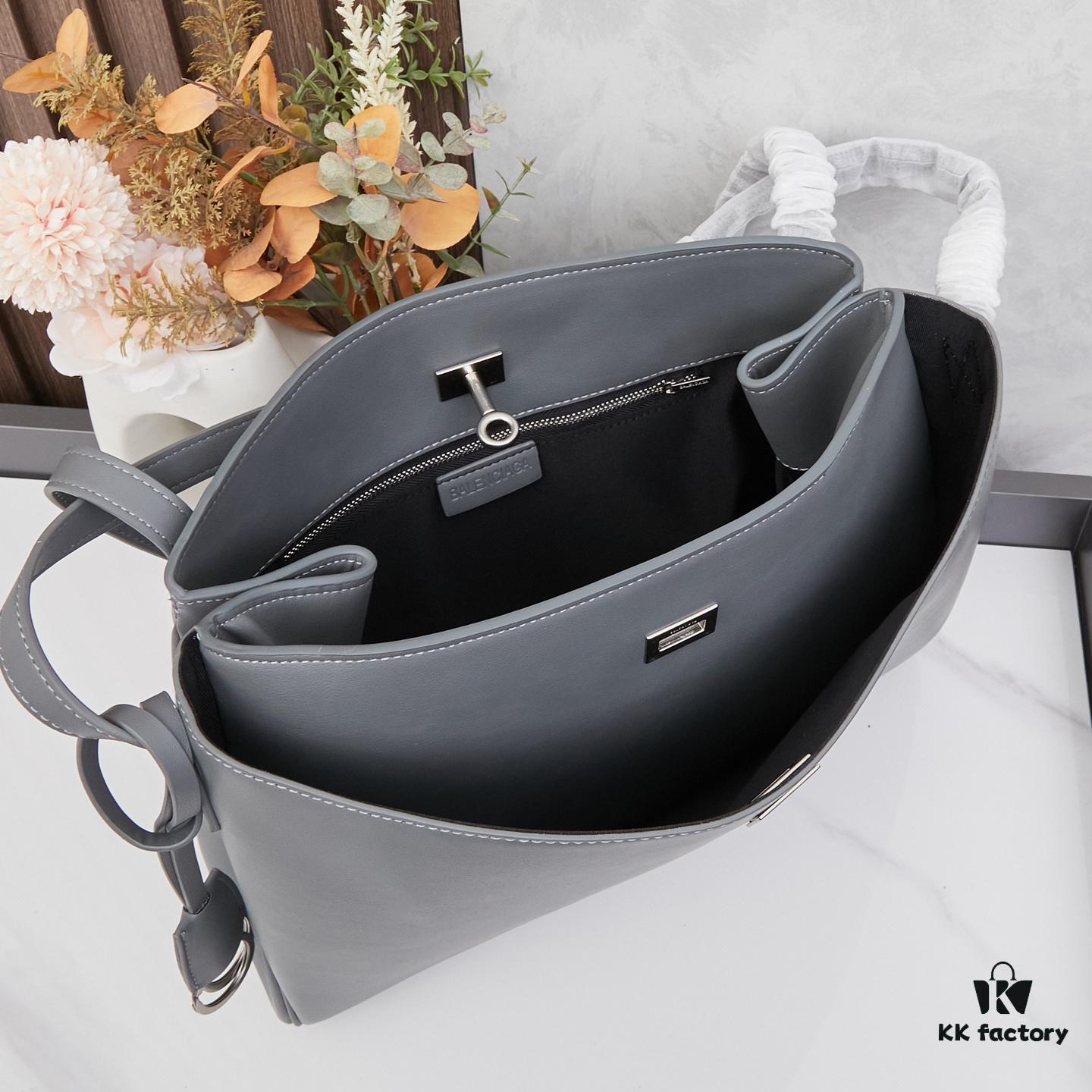 6930ddd06e68136f4d9b1e5f Balenciaga Rodeo Series with Box - Soft and Minimalist Design, Spacious Handbag in Black and Gray