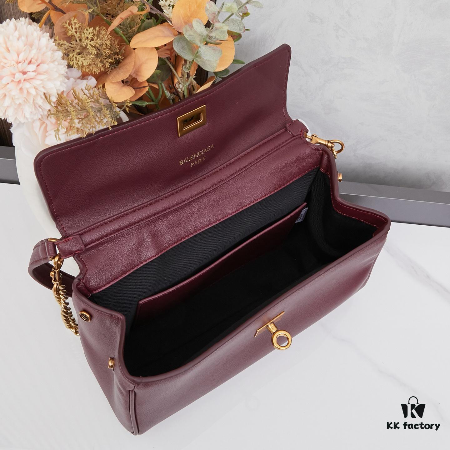 6930dde76e68136f4d9b1e84 New Arrival BALENCIAGA Rodeo Nano Chain Bag in Calfskin - Black