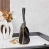 6930dded6e68136f4d9b1e89 New Arrival BALENCIAGA Rodeo Nano Chain Bag in Calfskin - Black 6004