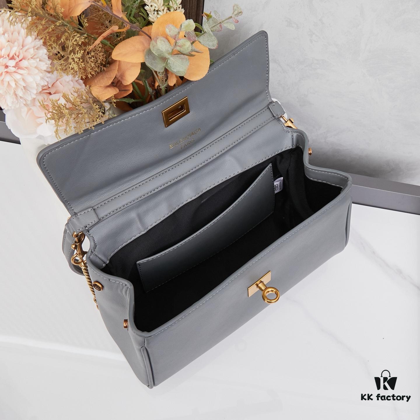 6930ddee6e68136f4d9b1e8c New Arrival BALENCIAGA Rodeo Nano Chain Bag in Calfskin - Black