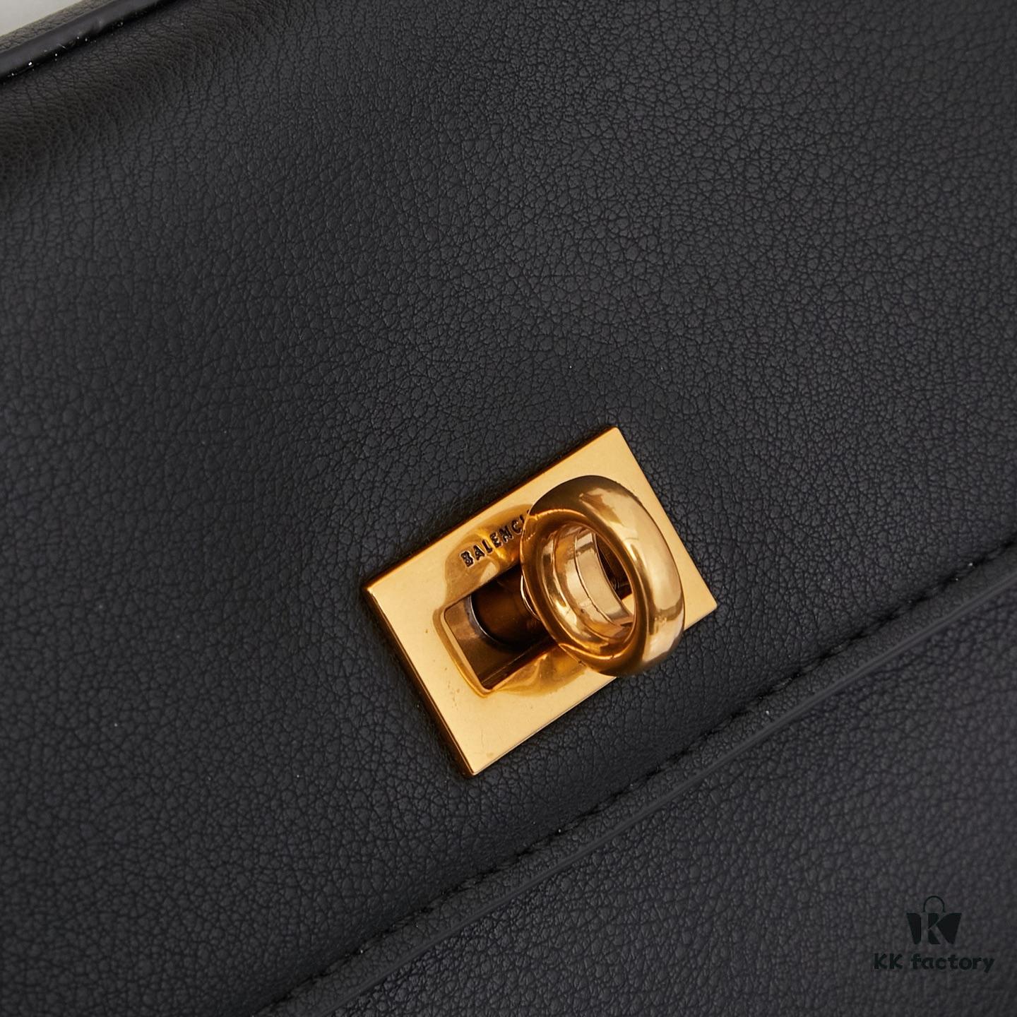 6930ddf26e68136f4d9b1e90 New Arrival BALENCIAGA Rodeo Nano Chain Bag in Calfskin - Black 6004