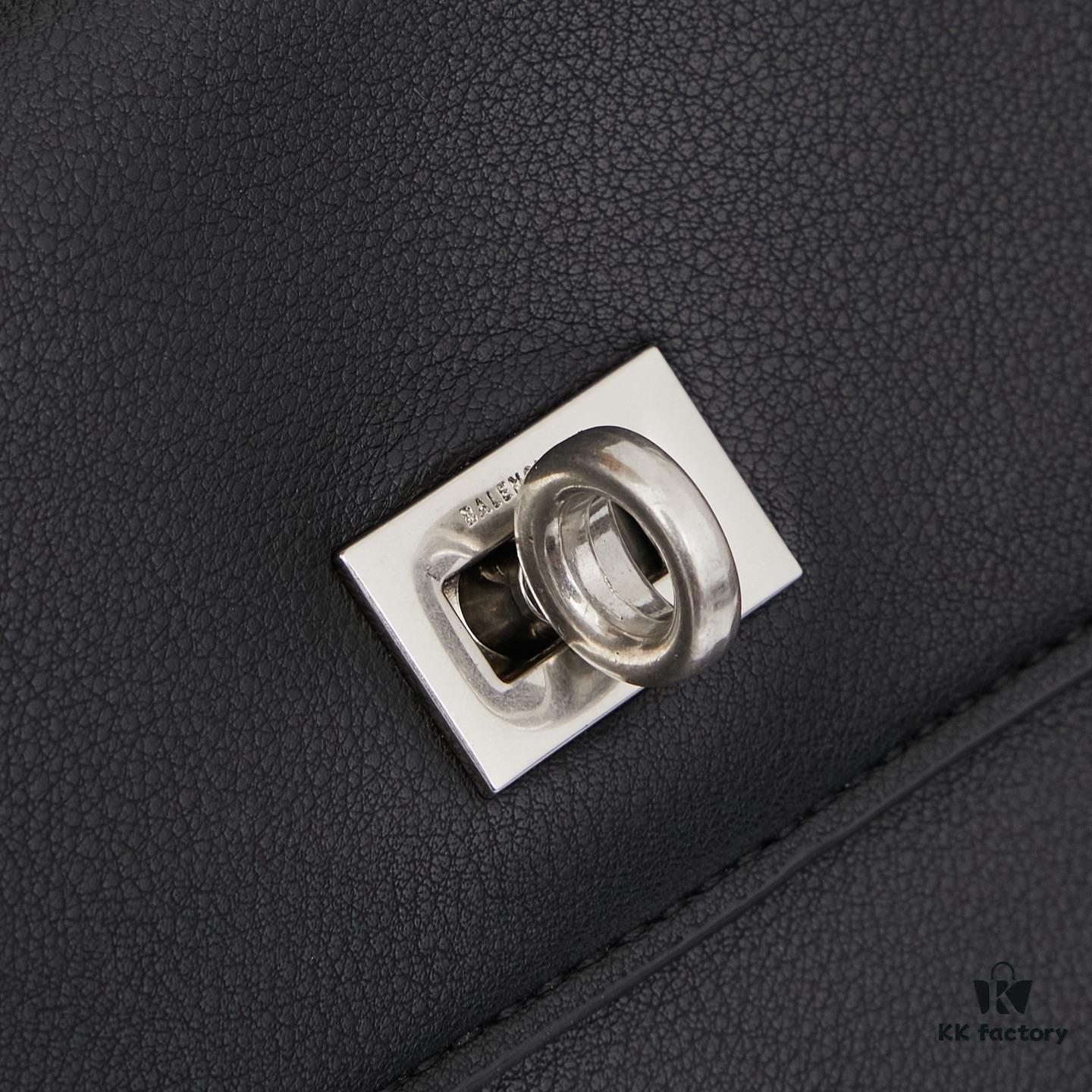 6930ddff6e68136f4d9b1ea0 New Arrival BALENCIAGA Rodeo Nano Chain Bag in Black Calfskin with Box