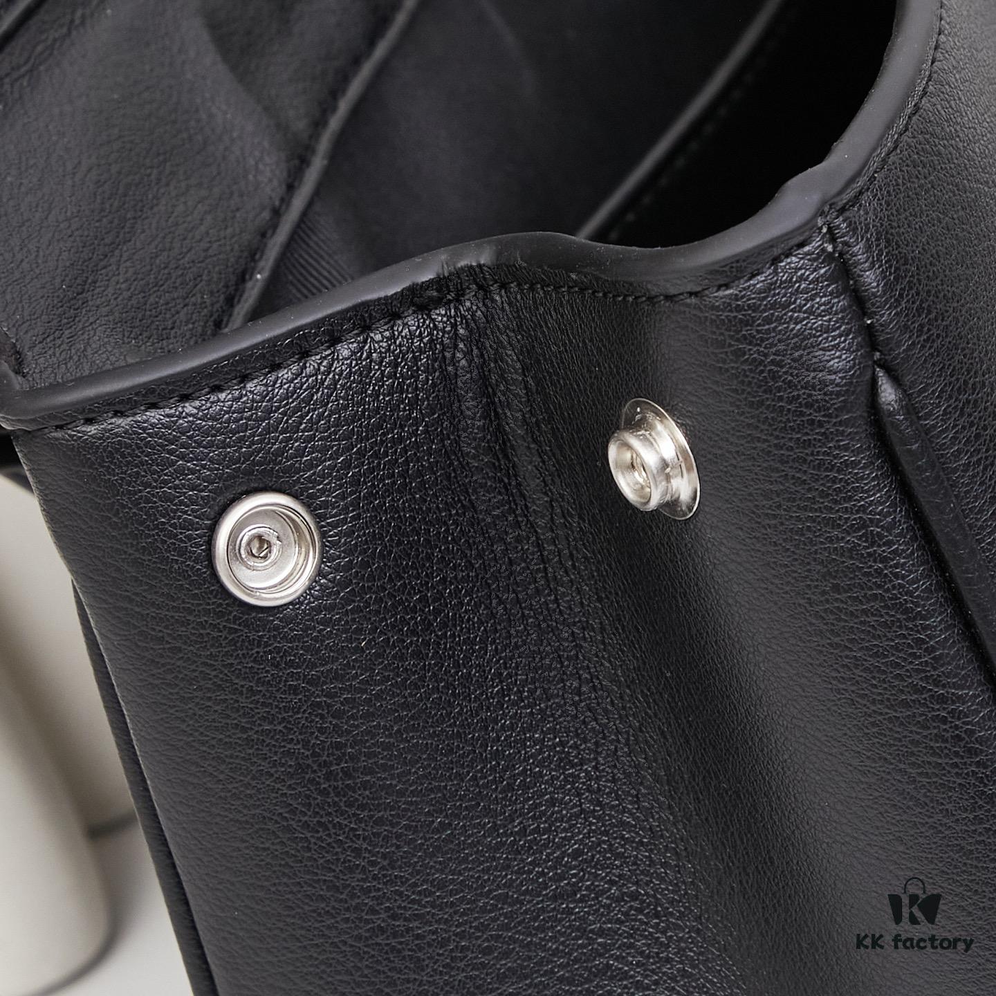 6930de006e68136f4d9b1ea2 New Arrival BALENCIAGA Rodeo Nano Chain Bag in Black Calfskin with Box