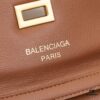 6930de096e68136f4d9b1eab New Arrival Balenciaga Rodeo Nano Chain Bag with Box - Calfskin Version, Black