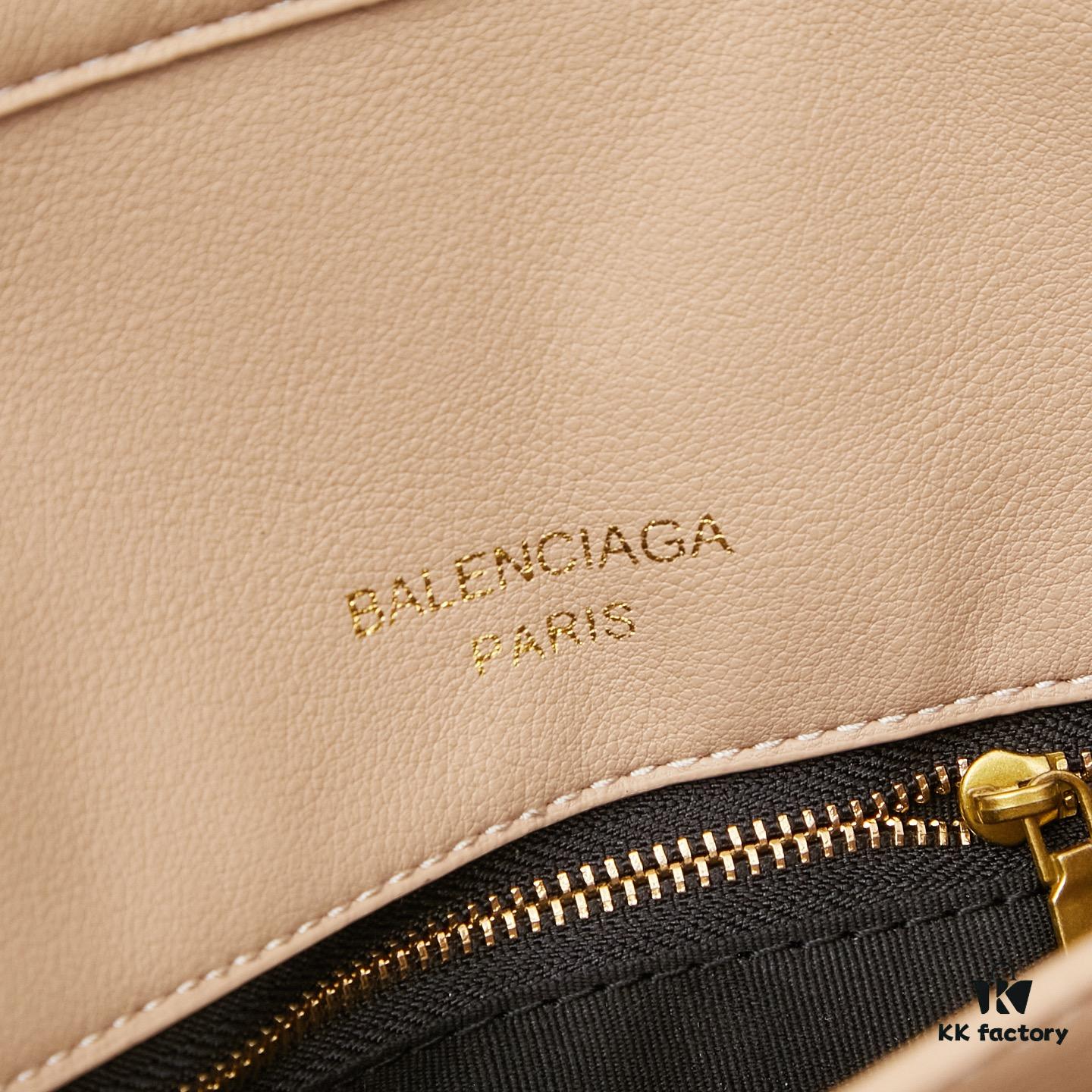 6930de476e68136f4d9b1ee6 Large Smooth Leather BALENCIAGA Paris Fashion! RODEO Series Handbag Crossbody Bag with Box