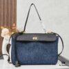 6930de5d6e68136f4d9b1efd Large Fabric and Leather Bag with Box BALENCIAGA Paris! RODEO Series – Latest Model Handbag Crossbody Bag