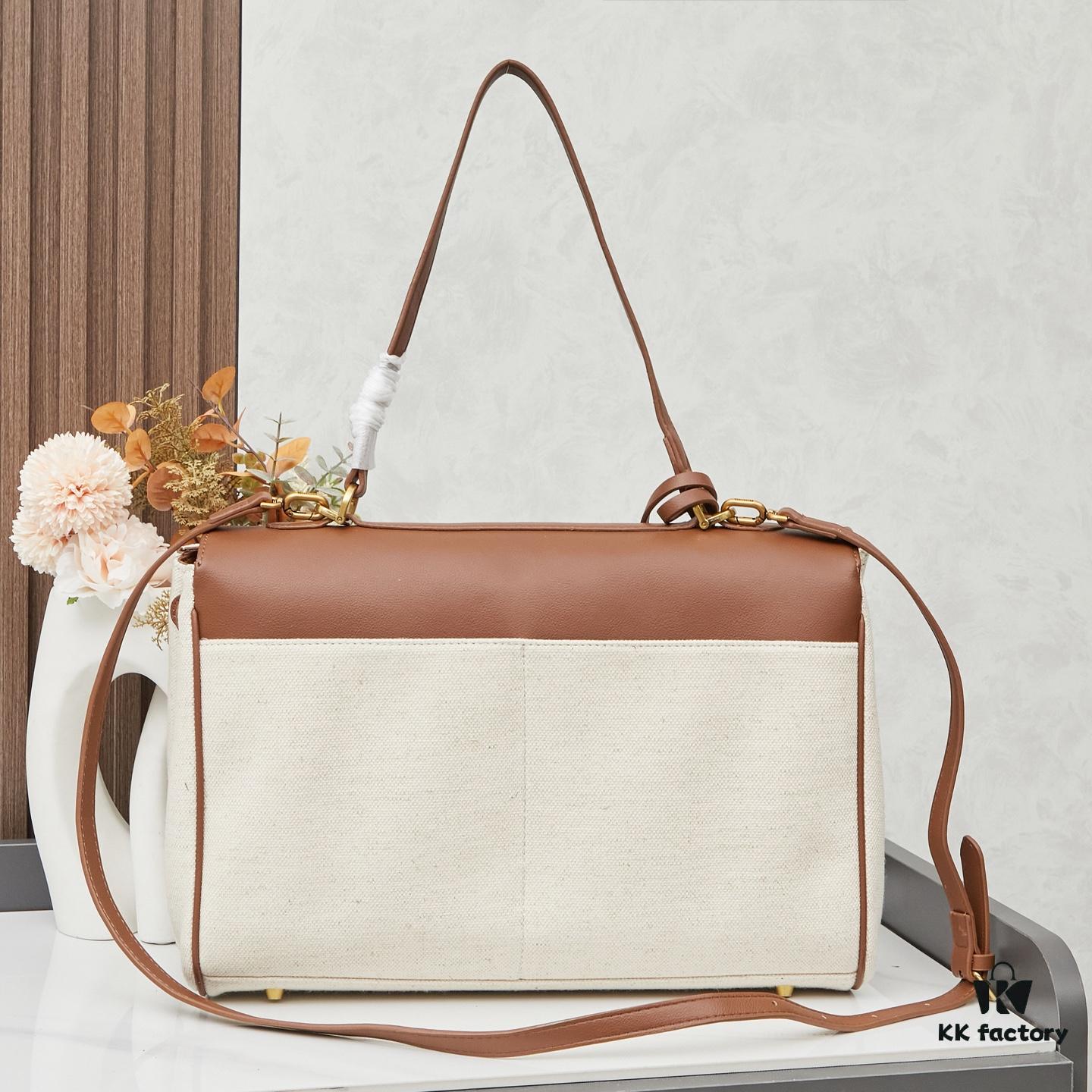 6930de706e68136f4d9b1f0e Large Fabric and Leather Bag with Box BALENCIAGA Paris Fashion! RODEO Series – Latest Handbag and Crossbody Bag