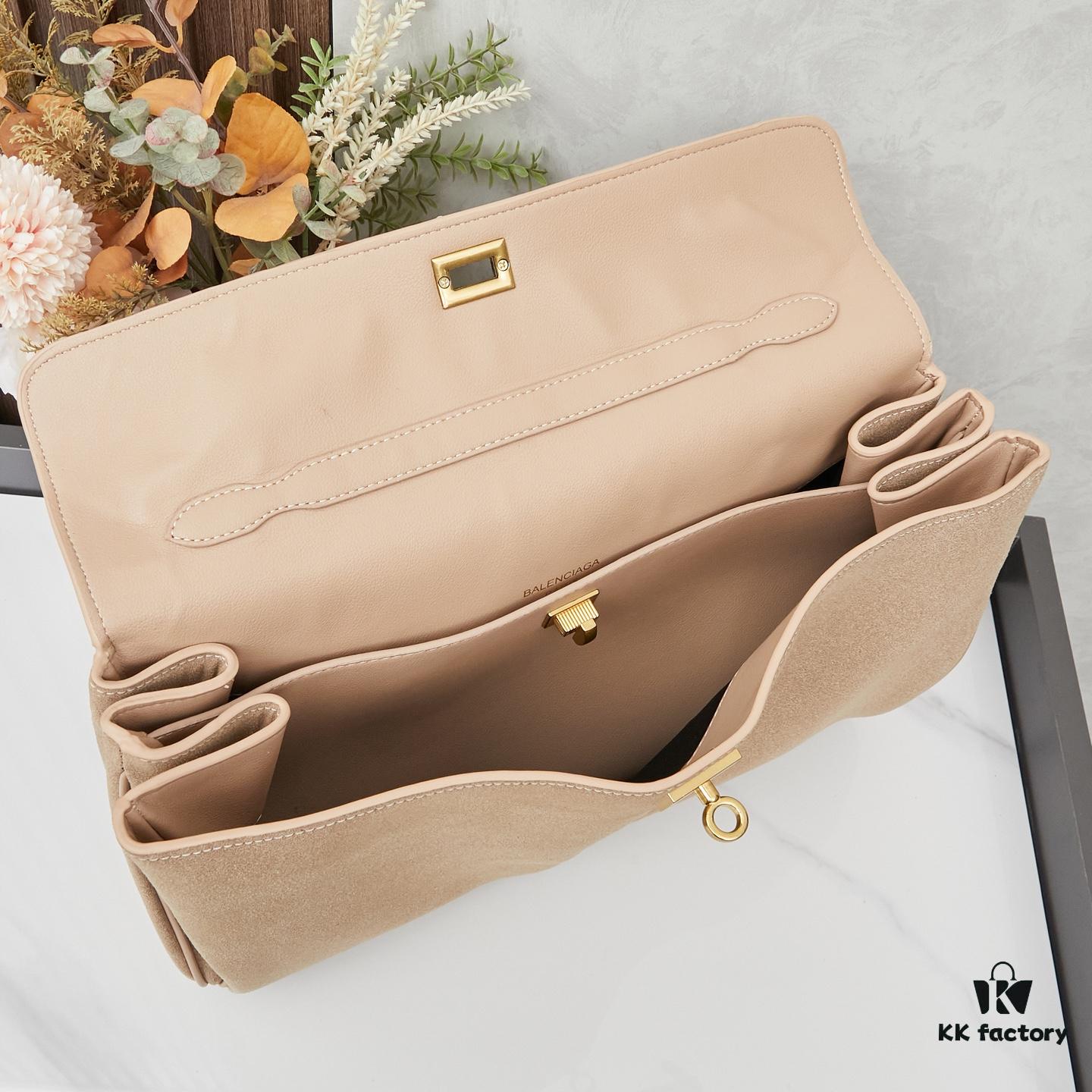 6930de846e68136f4d9b1f1c Large Matte BALENCIAGA Paris Fashion Rodeo Series Handbag & Crossbody Bag with Box