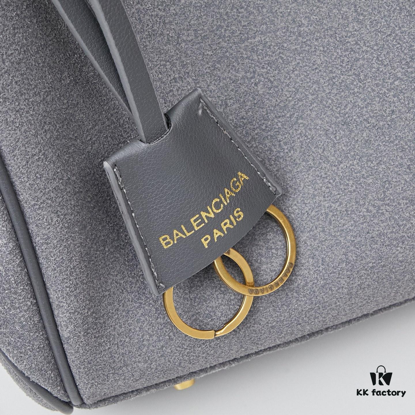 6930de8b6e68136f4d9b1f23 Large Matte Black BALENCIAGA Paris Fashion Rodeo Series Handbag & Crossbody Bag with Box
