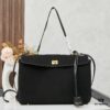 6930de996e68136f4d9b1f31 Large Matte Black BALENCIAGA Paris Fashion Rodeo Series Handbag & Crossbody Bag with Box
