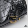 6930dea46e68136f4d9b1f3f Mini Crocodile Embossed BALENCIAGA Paris! RODEO Series Handbag Crossbody Bag