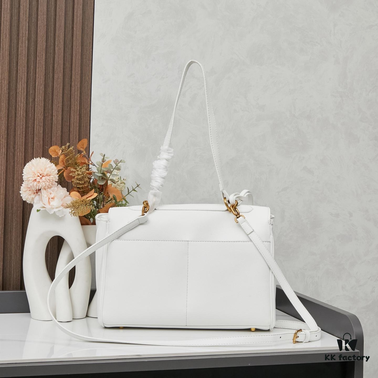 6930debe6e68136f4d9b1f5f Small Smooth Calfskin Rodeo Bag by BALENCIAGA Paris – Includes Box