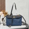 6930dec46e68136f4d9b1f66 Small Fabric and Leather Crossbody Bag BALENCIAGA Paris! ROdeo Series Latest Style Handbag Shoulder Bag