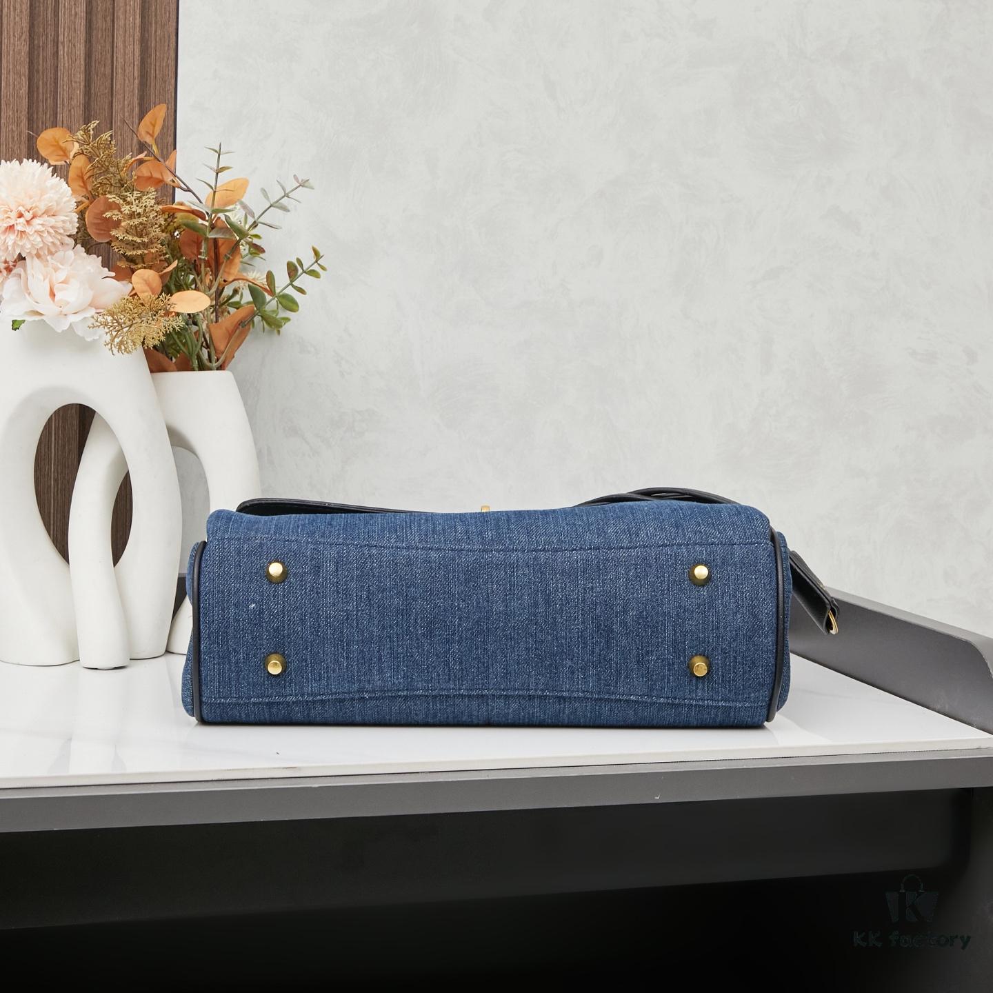 6930dec66e68136f4d9b1f68 Small Fabric and Leather Crossbody Bag BALENCIAGA Paris! ROdeo Series Latest Style Handbag Shoulder Bag