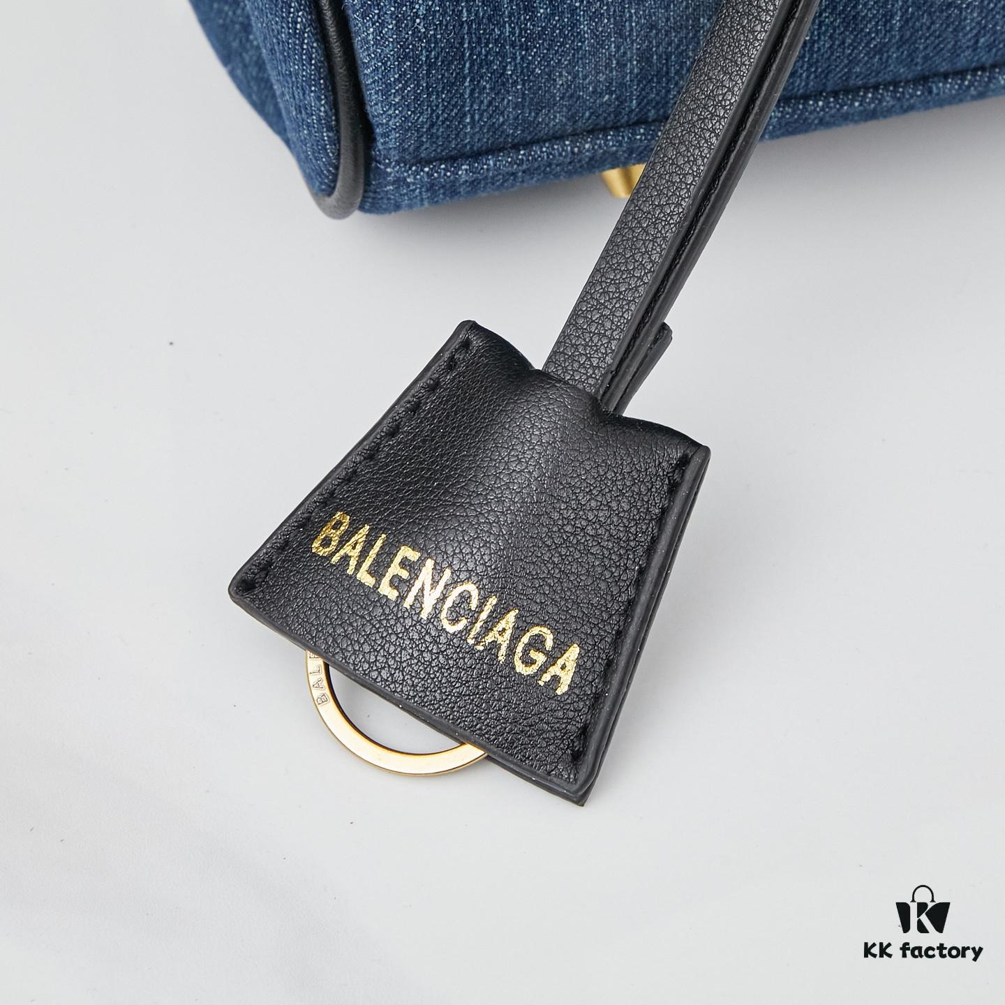 6930dec96e68136f4d9b1f6b Small Fabric and Leather Crossbody Bag BALENCIAGA Paris! ROdeo Series Latest Style Handbag Shoulder Bag
