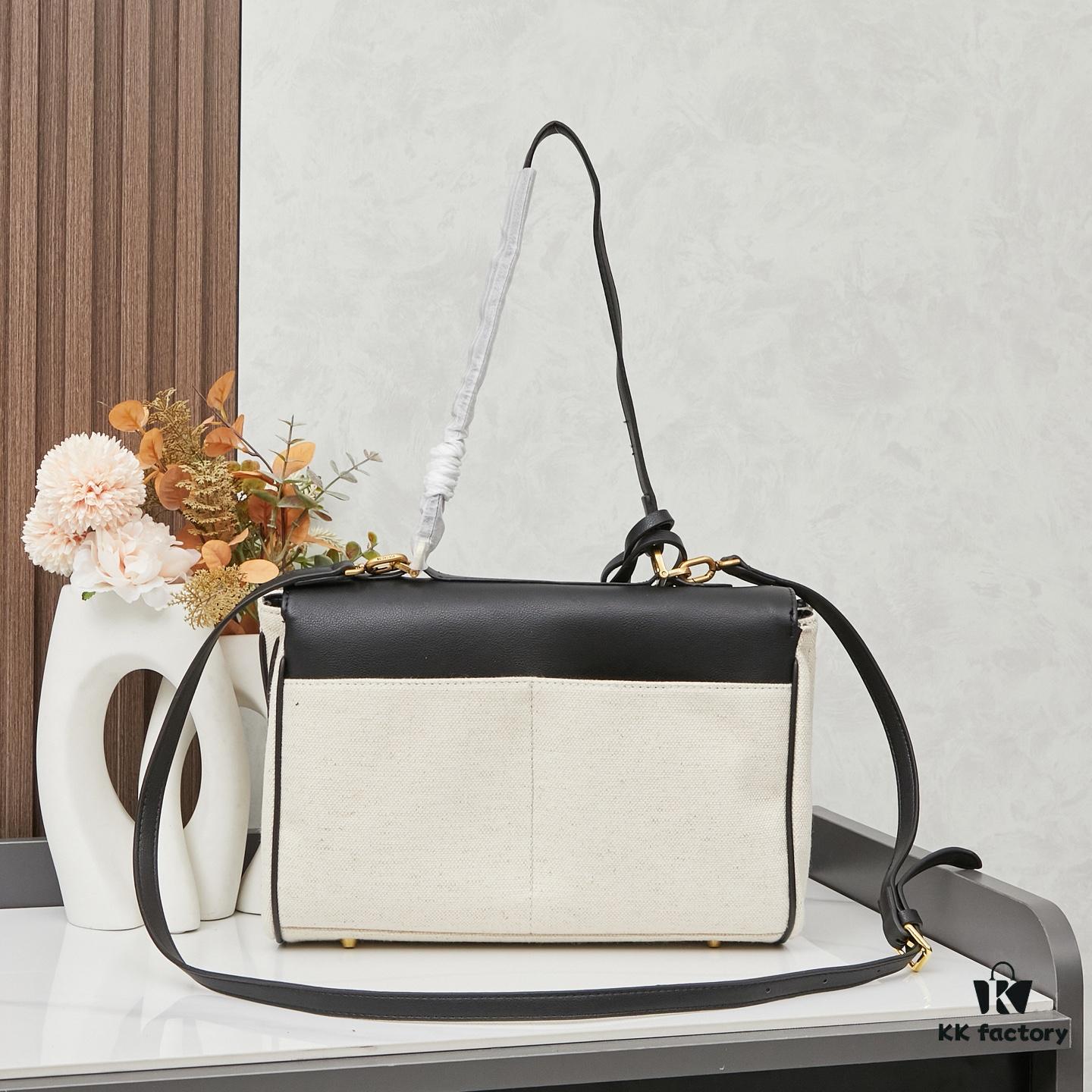 6930decd6e68136f4d9b1f71 Small Fabric and Leather BALENCIAGA Paris Fashion! RODEO Series || Latest Model Handbag Crossbody Bag